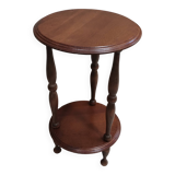 Solid wood saddle