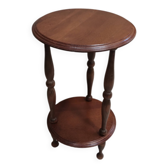 Solid wood saddle