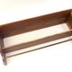 Wooden kitchen shelf