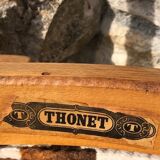Lot de 4 fauteuils bridge Thonet 1950