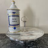 Limoges Ternet porcelain medicine jar