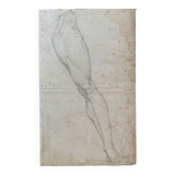 Étude ancienne • pied/jambe d'homme