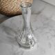 Vase soliflore en verre pressé