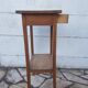 Vintage oak side table
