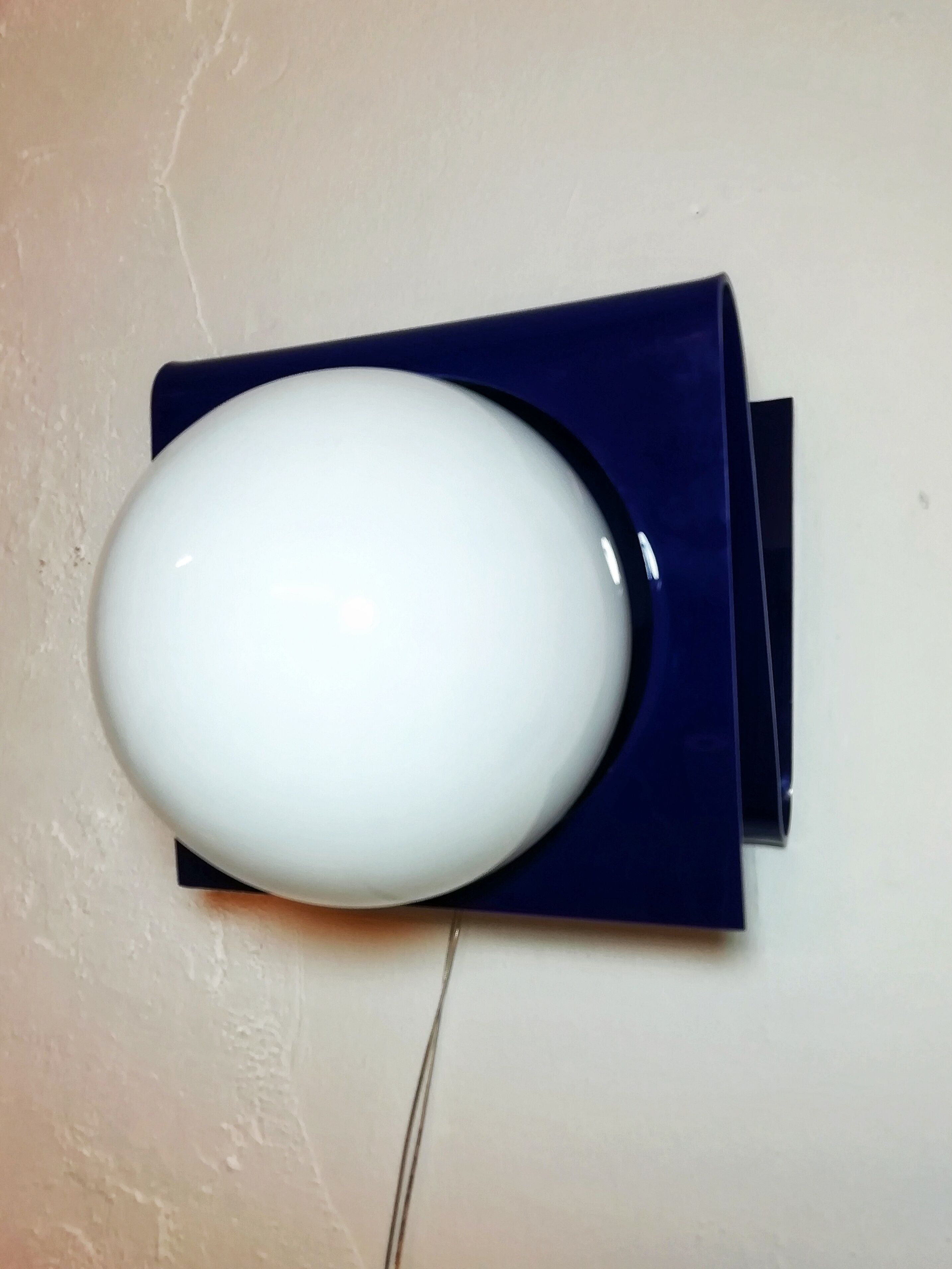 Paire d'appliques de methacrylate