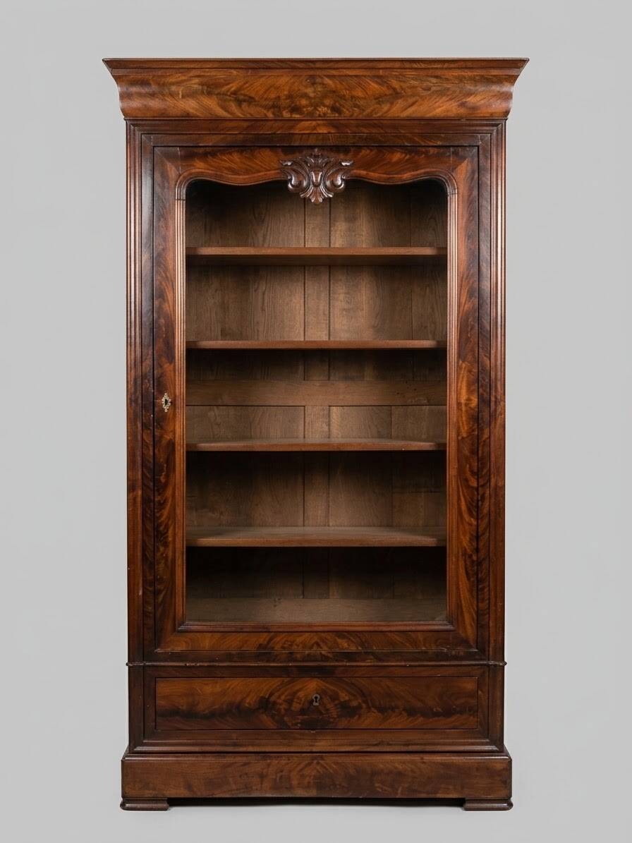 Petite Armoire acajou Louis-Philippe, Napoléon III