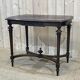 Table desk-Pedestal table style Louis XVI early twentieth century in beech