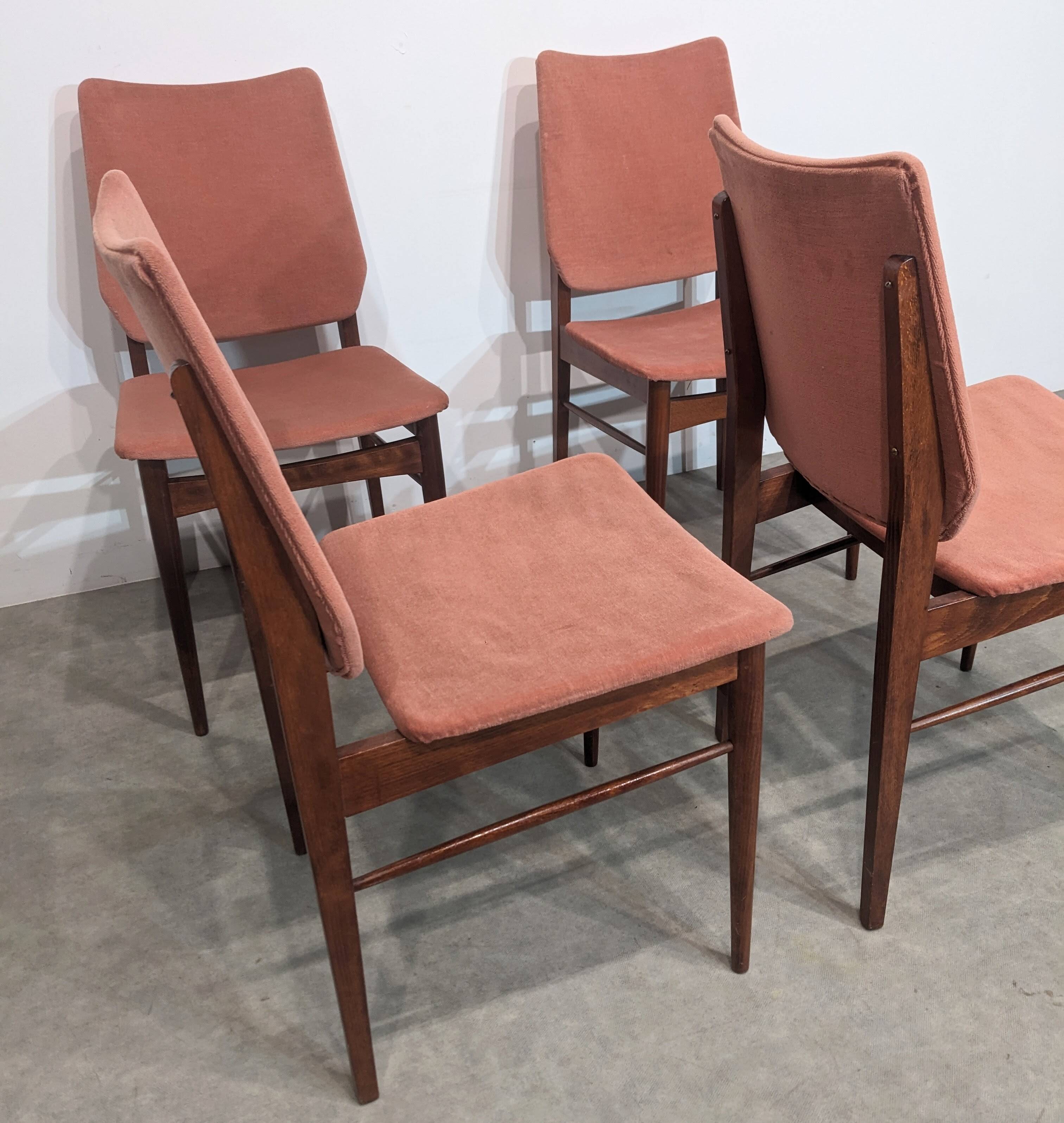 Four vintage chairs from the 1960s
