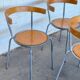 IKEA Korpo Chairs — Set of 3, Scandinavian Design, 1990s