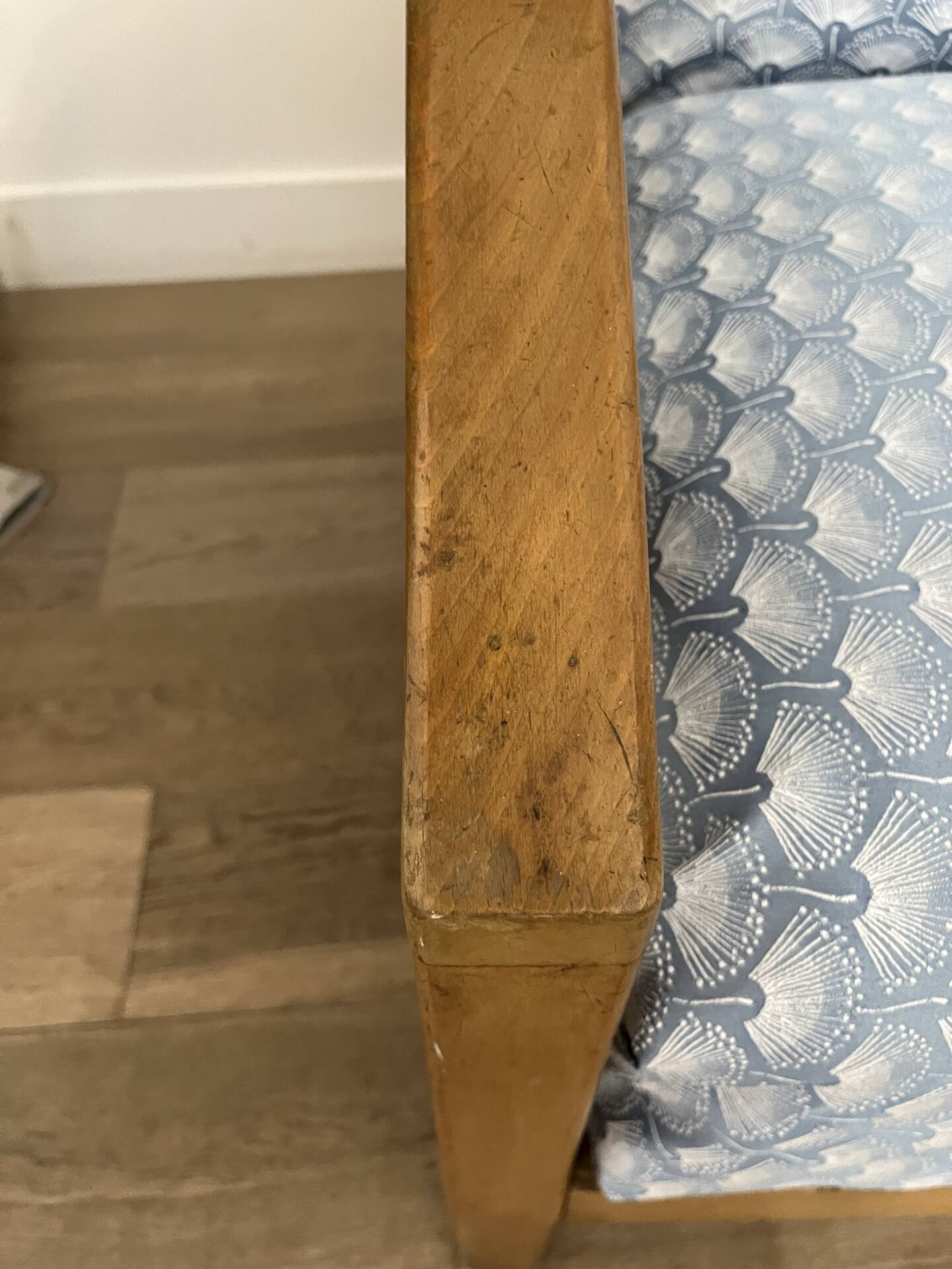 Fauteuil Morris Art Déco années 30