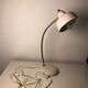 Vintage 1960s articulated metal lamp – off-white