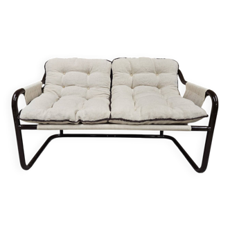 Vintage 1970s tubular sofa