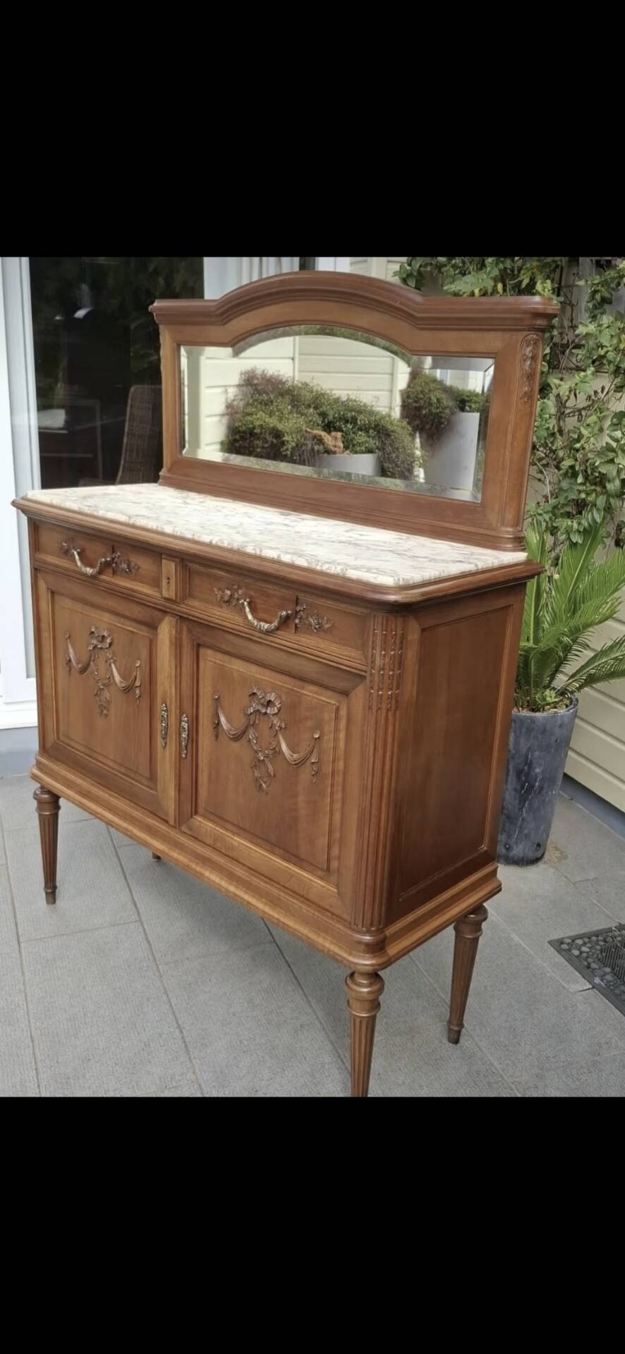 Renovated buffet