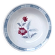 Plat creux Sarreguemines modèle Carole, décor floral et épi de blé