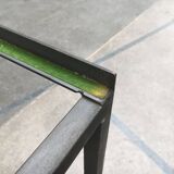 Mid-century minimalist convertible side table model T-Angle by Florence Knoll for Knoll International, 1950s.