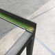 Mid-century minimalist convertible side table model T-Angle by Florence Knoll for Knoll International, 1950s.