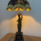 Pair of antique lamps