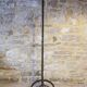 Wrought iron floor lamp