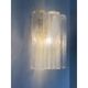 Mid-Century Modern Style "Squared" Murano Glass Gold Wall Sconce