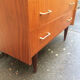Commode en bois 4 tiroirs 1960