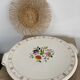 Antique cake dish Digoin France