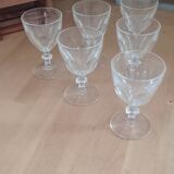 Crystal wine glasses