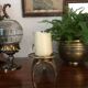 Scandinavian tripod candle holder