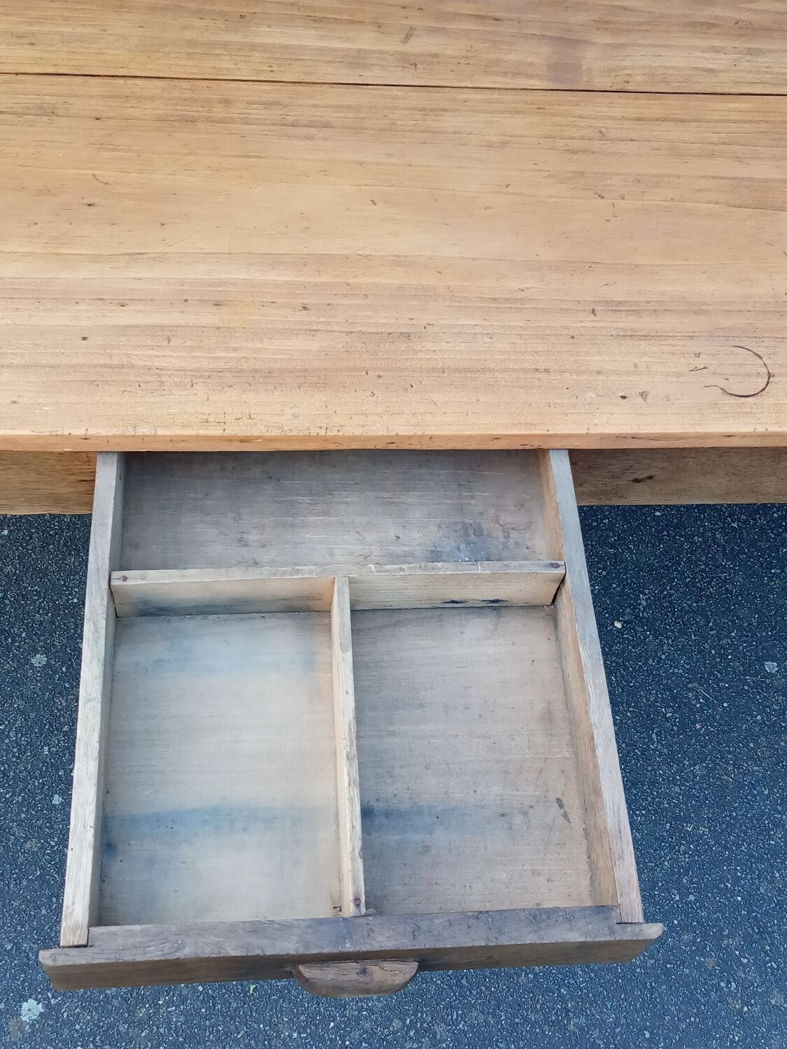 Farmhouse table early XXth 200 cm