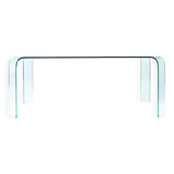 Table à manger en verre Fiam Italie