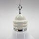 1960s Metal & Milk Glass Pendant Light, Italy