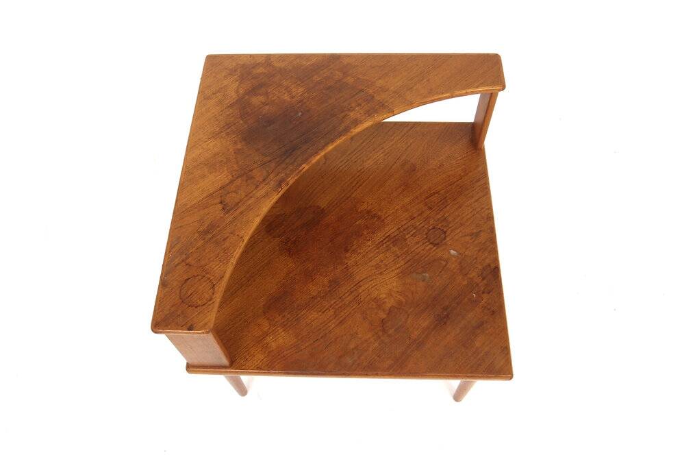 Scandinavian teak side table, Sweden, 1960s
