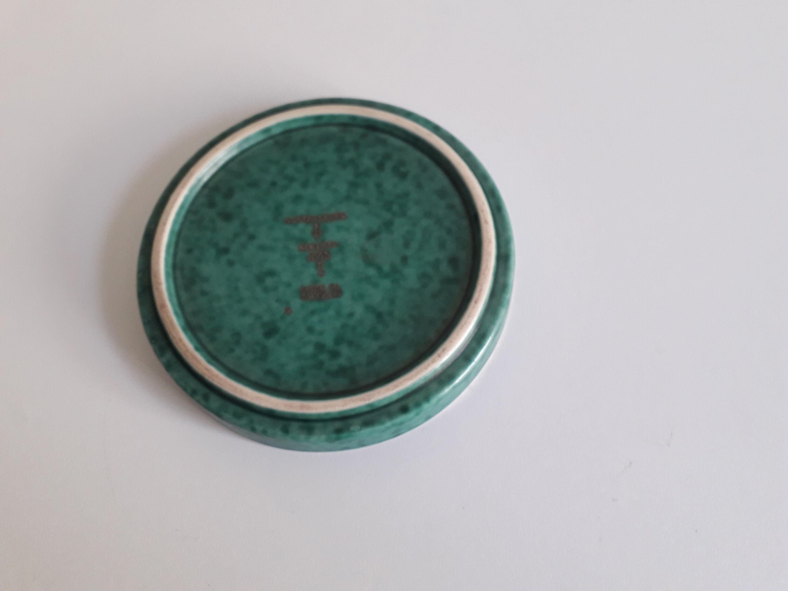 Ceramic cup or pocket tray by Wilhelm Kåge for gustavsberg Sweden