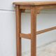 Vintage wooden console, wooden furniture, console table, interior decoration