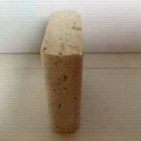 Travertine individual ashtray