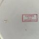 Lot of 2 Antique Plates Sarreguemines Model Carmen Red (Li)