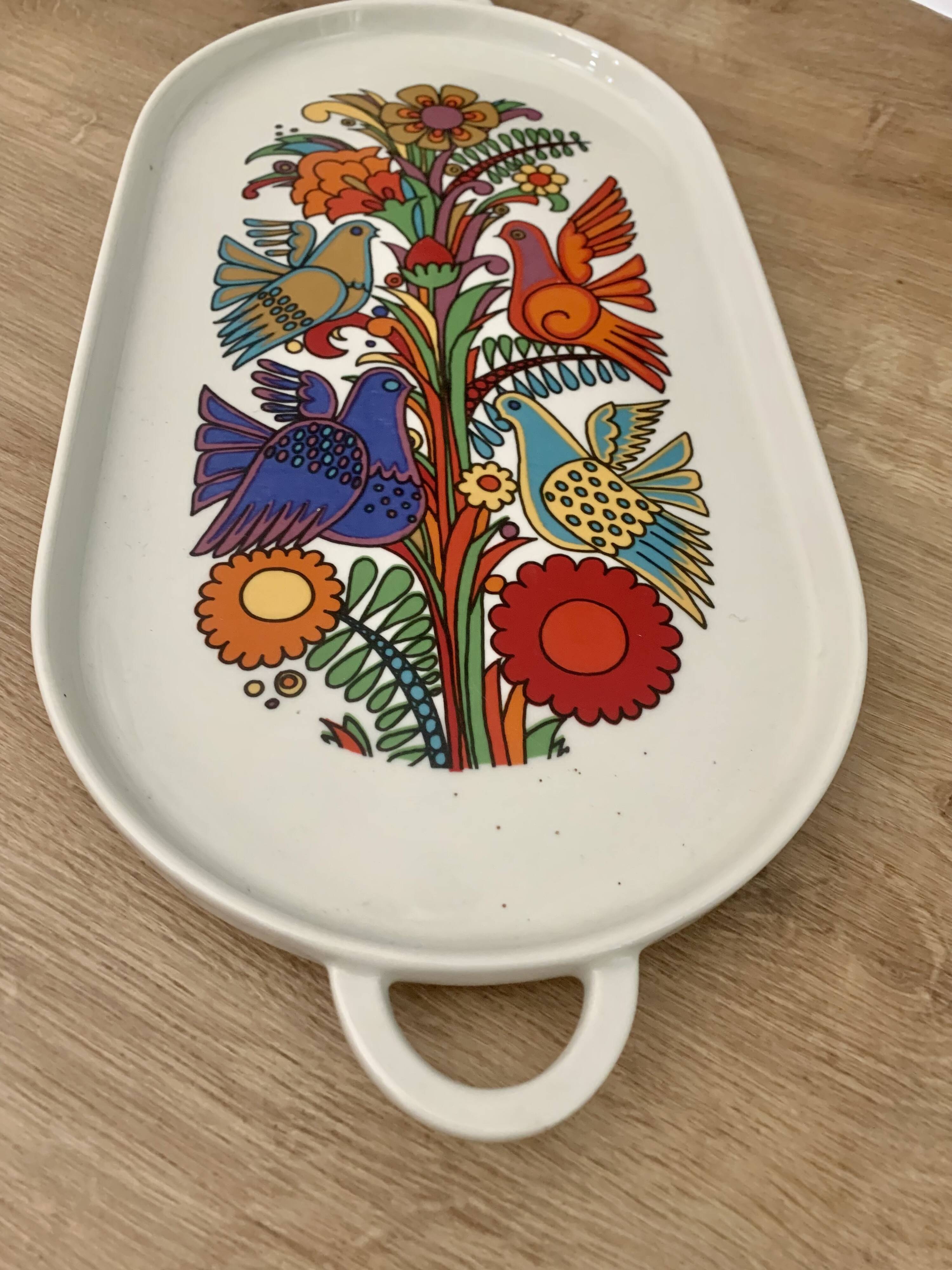 Villeroy & boch acapulco serving dish 42 cm, 1970s