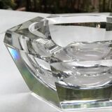 Cendrier en cristal massif