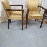 Paire de fauteuils art deco