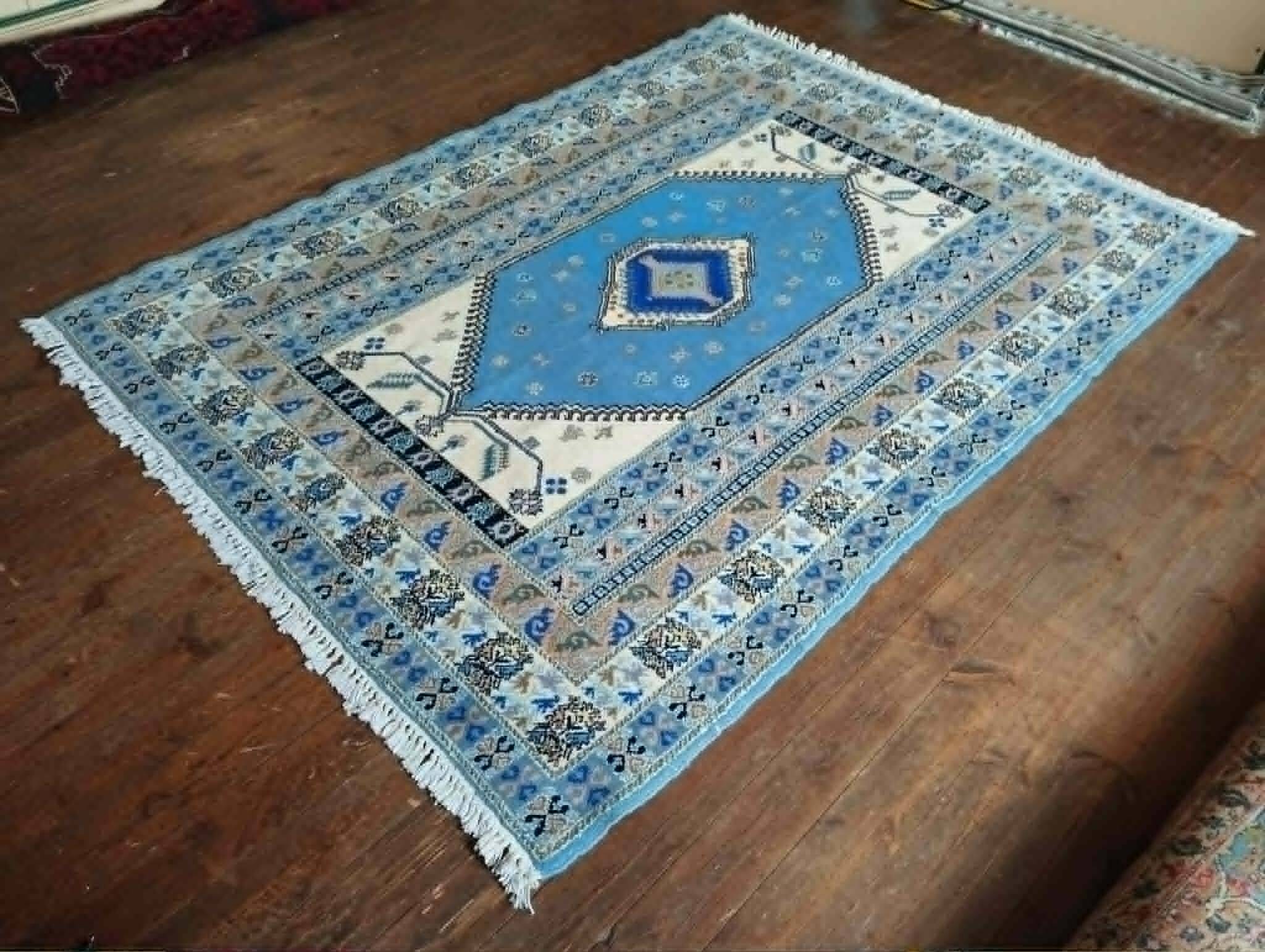 Handmade Berber Carpet Fes 245x178cm