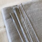 Ancient hemp harvest tablecloth tinted with sage