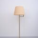 Vintage brass floor lamp with swivel arm, 1970s