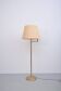 Vintage brass floor lamp with swivel arm, 1970s