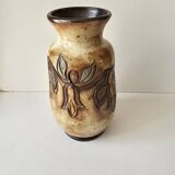 Art Deco ceramic stoneware vase signed Roger GUERIN (1896-1954)
