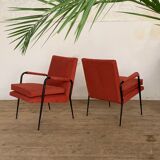 Restored vintage armchair