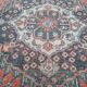 Vintage Turkish hallway rug 102x403 cm