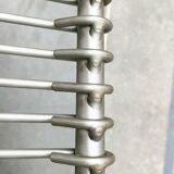 Postmodern German kitchen bar stool Kreuzschwinger by Till Behrens for Schlubach, 1980s.