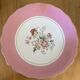 Vintage dessert service / antique in porcelain in colour