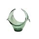 Blown glass bowl mid-century Murano type / Catch-all / Vase