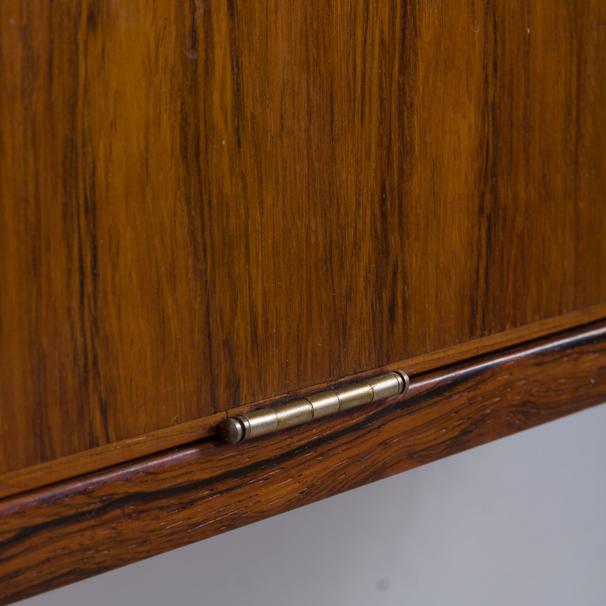 Kristiansen rosewood wall unit with secretaire and 3 shelves