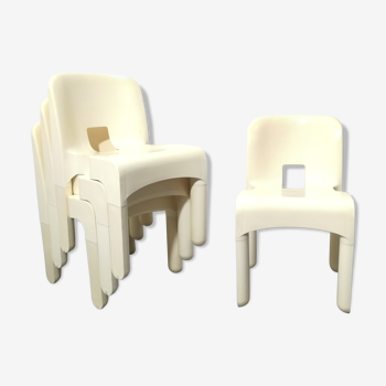 Set de chaises "Universale" de Joe Colombo
